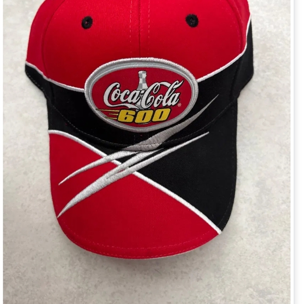 New Coca-Cola 600 Red and Black Hat